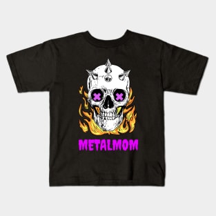 Heavy Metal - Metal Mom Kids T-Shirt